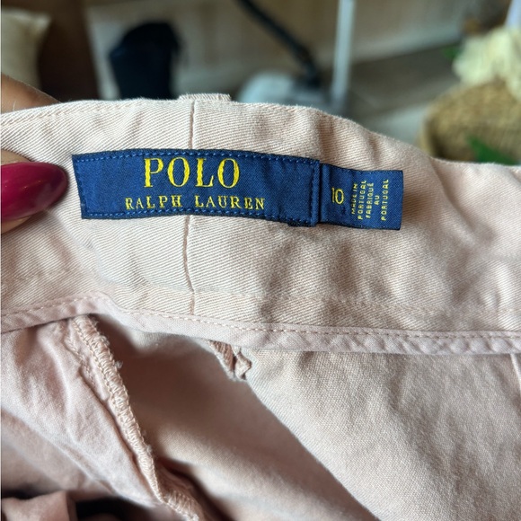 POLO RALPH LAUREN | blush pink casual pants | size 10 - Picture 8 of 8